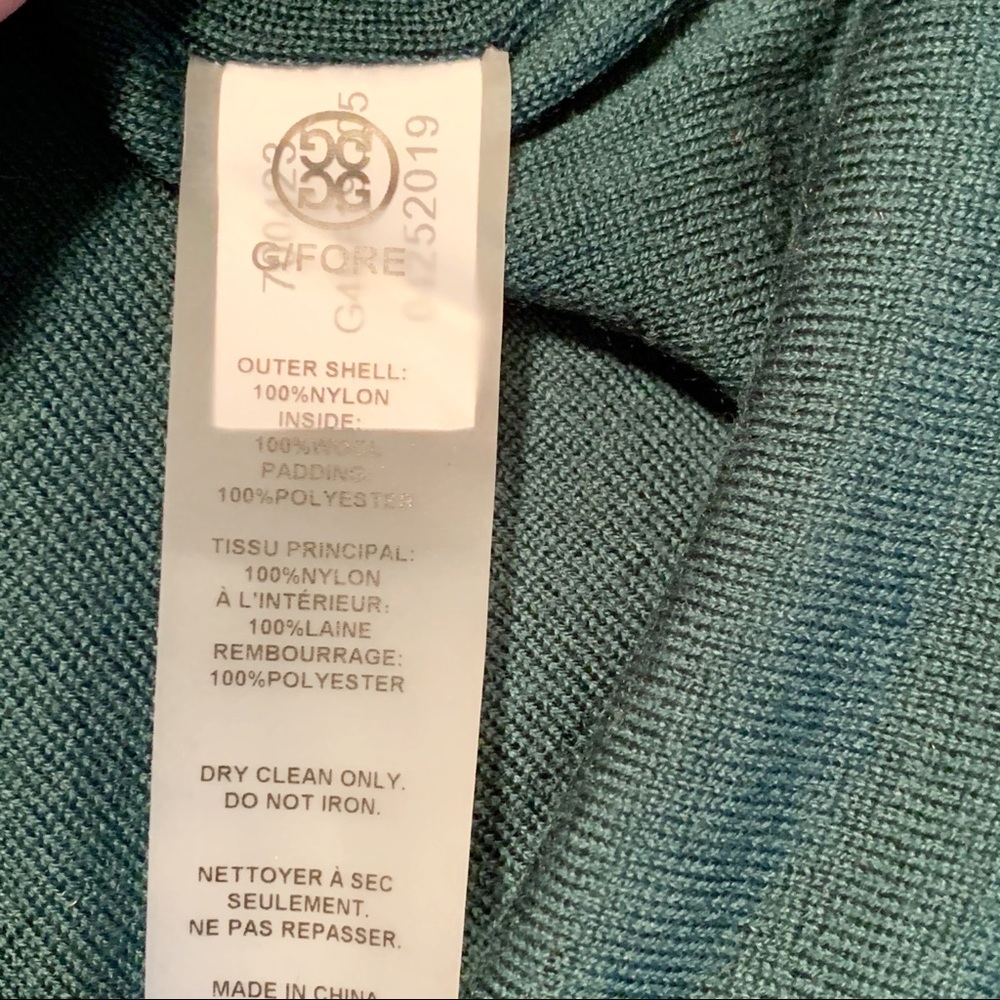 g/fore G4 GFORE Mens Killer Life Vest Quilted Vest - Picture 7 of 10